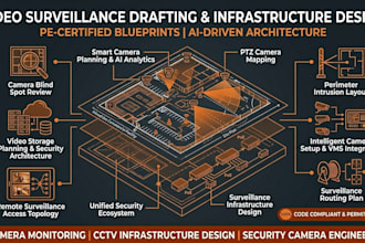 video surveillance drafting smart camera planning ai camera monitoring cctv