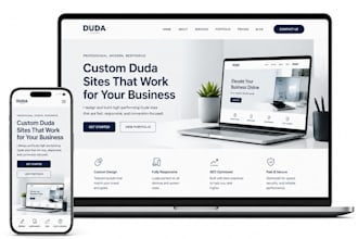 duda website, duda website design, duda website builder