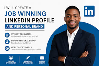create a job winning linkedin profile and personal brand