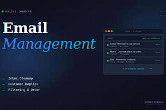 manage your email inbox and reply to your customers