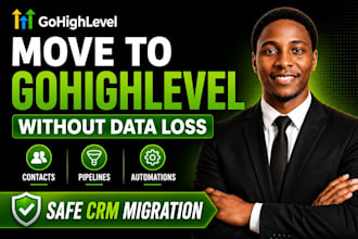 migrate your CRM to gohighlevel safely without data loss