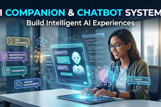 create an ai companion chatbot using llms and automation