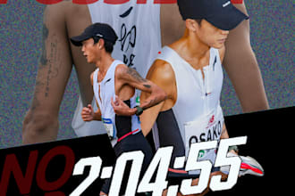 create eye catching sports posters social media graphics and other photos