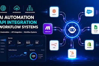 build ai automation workflows, API integrations and CRM automation systems