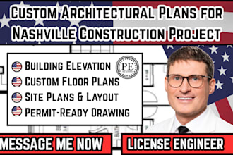 create professional architectural plans for construction in nashville