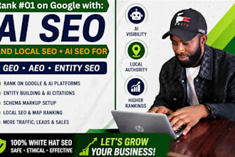 do monthly website local off page, GEO, aeo,SEO backlinks building ai entity