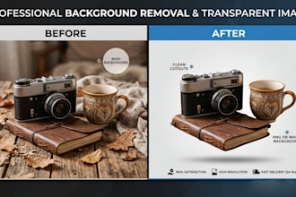 do professional background removal