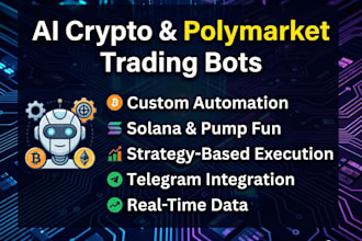 develop ai crypto trading and polymarket bot