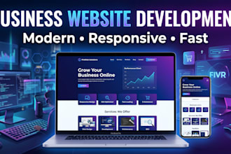 create a website for your business