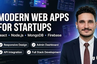 create modern web applications for startups
