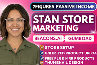 stan store, stan store marketing, stan store setup, gumroad, beacons ai, payhip