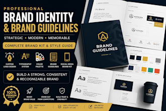 brand identity design brand style guide brand guidelines logo brand kit systemki