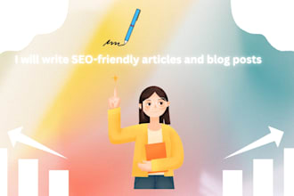 write SEO friendly articles and blog posts in english