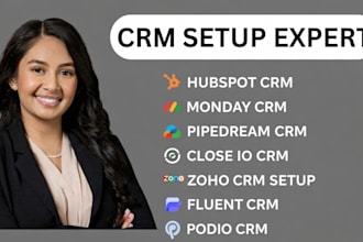 do fluent crm monday crm hubspot crm gohighlevel automation setup close io crm