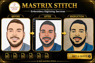 convert image to embroidery digitizing desigion