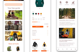 design a modern mobile app UI in figma