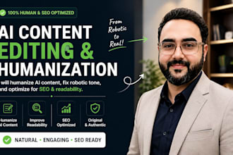 edit, humanize ai content, chatgpt content for SEO and readability