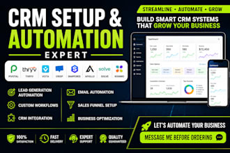 setup pivotal thryv vcita crisp snapforce apollo solve kommo crm automation