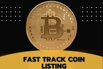 coin listing launch token listing ico listing coinmarketcap top crypto exchange