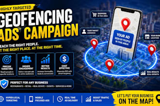 setup high converting geofencing and geotargeting ads campaign