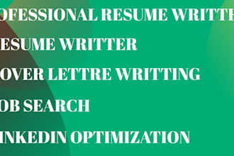 ats optimized resume CV and linkedin profile
