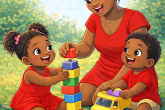 african american children book illustration