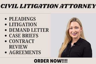 be your employment lawyer, and deal with harassment, discrimination, termination