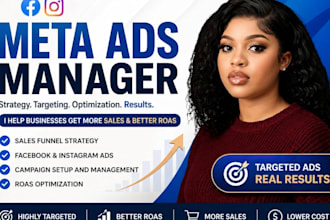 be your facebook ads meta ads manager instagram ads sales funnel roas optimize