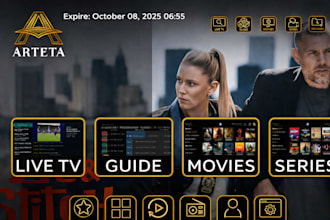 customize xciptv,ibo player pro,tivimate, nextv iptv apk with your brand assets