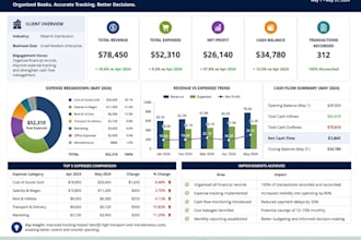 provide financial consulting, business planning and cash flow analysis