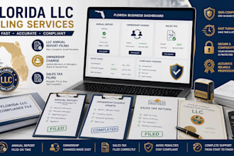 file florida llc annual report ownership change and sales tax fast
