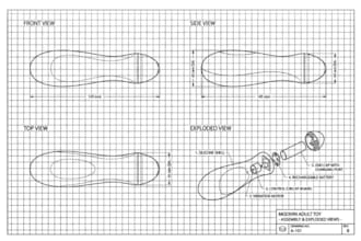 create realistic 3d product design for adults toys, with digital prototype
