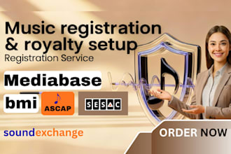 register your music for royalties bmi ascap soundexchange mlc