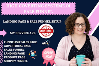 clone shopify advertorial landing page in funnelish