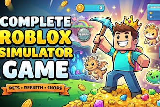build a complete roblox simulator game