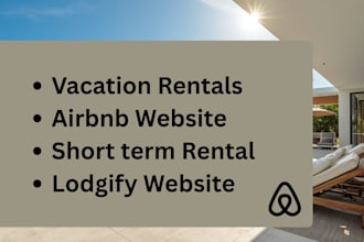 airbnb direct booking vacation rental website short term rental lodgify website