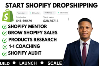 be your shopify mentor coach and ecommerce consultant