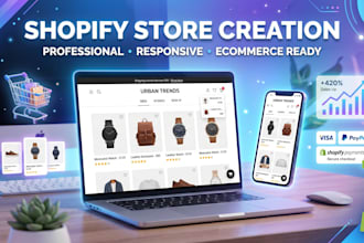 create a shopify store for your business