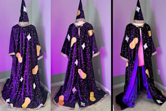 sew custom cosplay costume anime cloth design fabric costume design for events