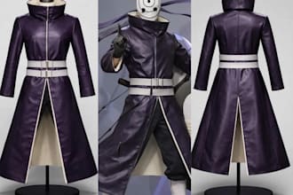 sew custom cosplay costume anime cloth design fabric costume design for events