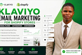 setup klaviyo email marketing flows for shopify ecommerce