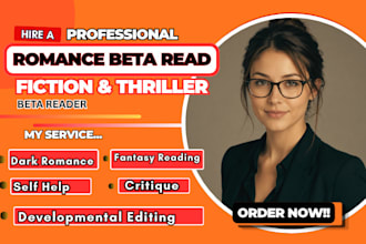 expert beta reader your romance, thriller, ya beta reader, fiction beta reader
