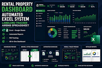 create rental property management spreadsheet in excel or google sheets