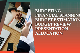 create professional business budgets and financial plans