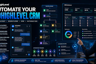 automate gohighlevel crm using ghl ai chatbot and workflow ghl automation