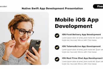 build high quality IOS apps using swift, swiftui, uikit