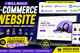 build volusion pagecloud dukaan stanstore gumroad sellfy ecommerce website