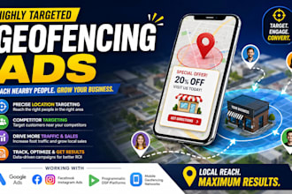 create targeted geofencing ads campaign to reach nearby customer
