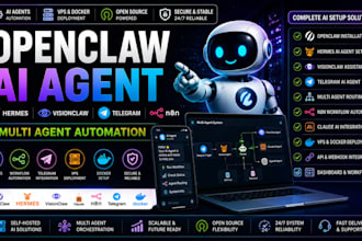 install setup open claw hermes agent visionclaw telegram multi agent claude n8n