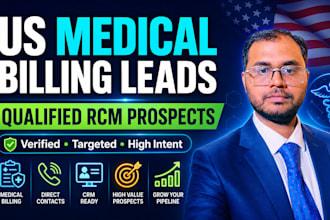 provide qualified US medical billing leads and rcm prospects